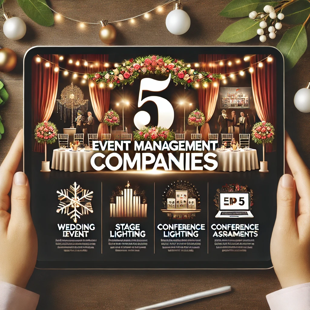 Top 5 Event Management Companies in Howrah